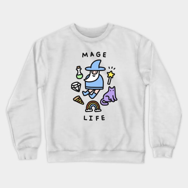 Mage Life Crewneck Sweatshirt by obinsun